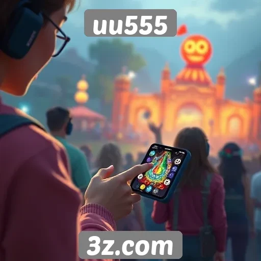 Experiência de jogo em dispositivos móveis no uu555